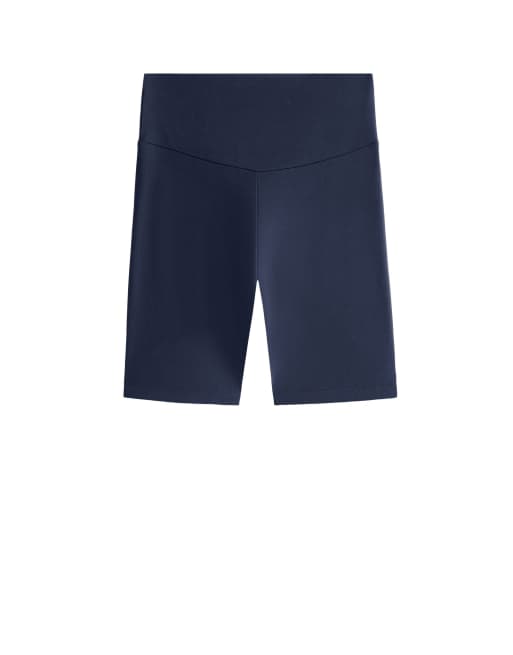 OYSHO – Comfortlux – Marinblå leggings med hög midja, 20cm, 5 av 7