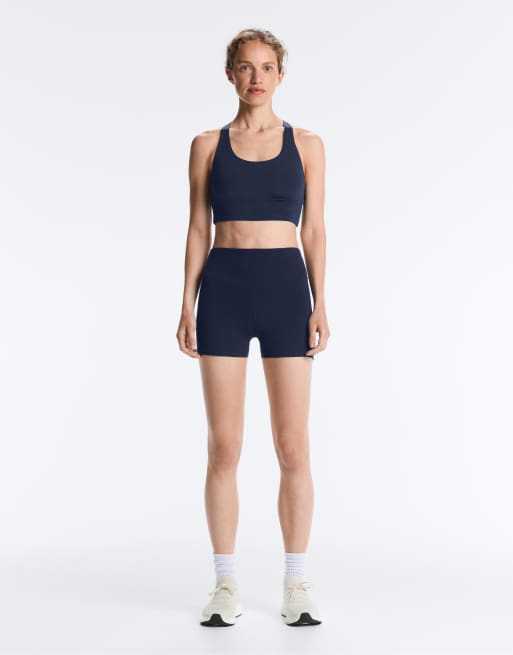 Oysho - Comfortlux - Marineblå 10-cm-hotpants med høj talje, 2 af 7