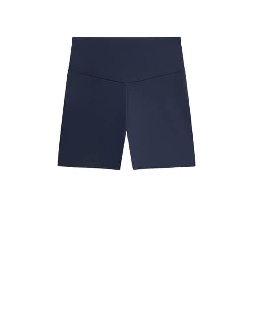 Oysho - Comfortlux - Marineblå 10-cm-hotpants med høj talje, 5 af 7