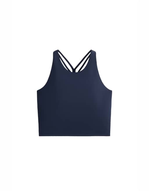Oysho - Comfortlux - Marineblå tanktop med stropper og skåle, 6 af 6