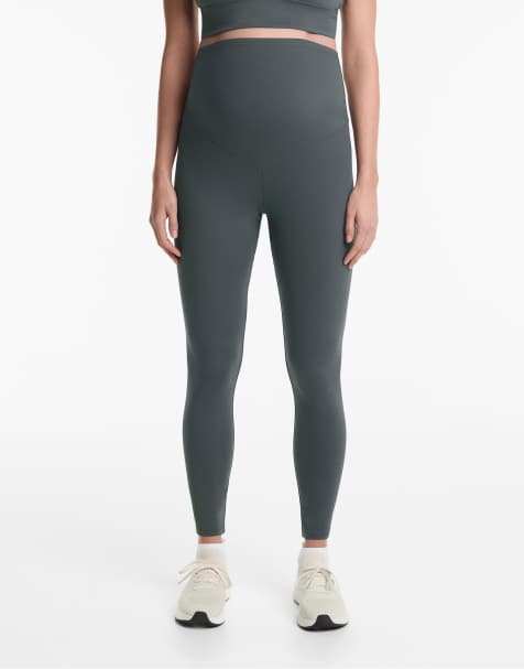 Oysho – Comfortlux – Maternity – Mörkt bensinblå leggings på 65cm - view 1
