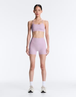 Comfortlux - Mini-short 10 cm à taille haute - Violet clair M
