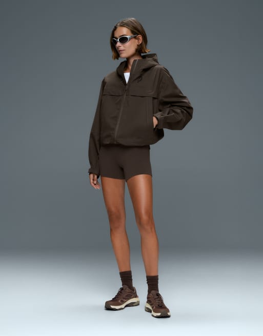 Oysho - Comfortlux - Mørkebrune 10-cm-hotpants med høj talje, 2 af 6