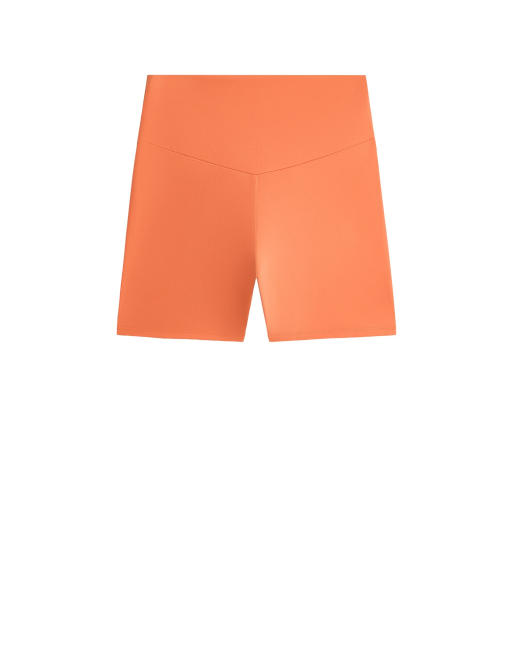 Oysho - Comfortlux - Orange 10-cm-hotpants med høj talje, 5 af 7