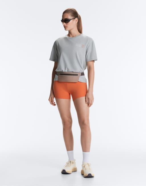 Oysho - Comfortlux - Orange 10-cm-hotpants med høj talje, 7 af 7