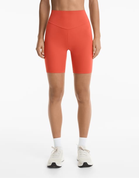 Oysho – Comfortlux – Orange leggings med hög midja, 20cm - view 1