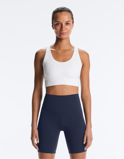 Oysho - Comfortlux - Råhvid sports-BH med medium støtte, 3 af 7