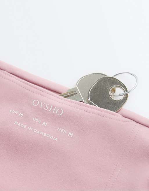 OYSHO - Comfortlux - Short legging 20 cm à taille haute - Rose, 6 de 7