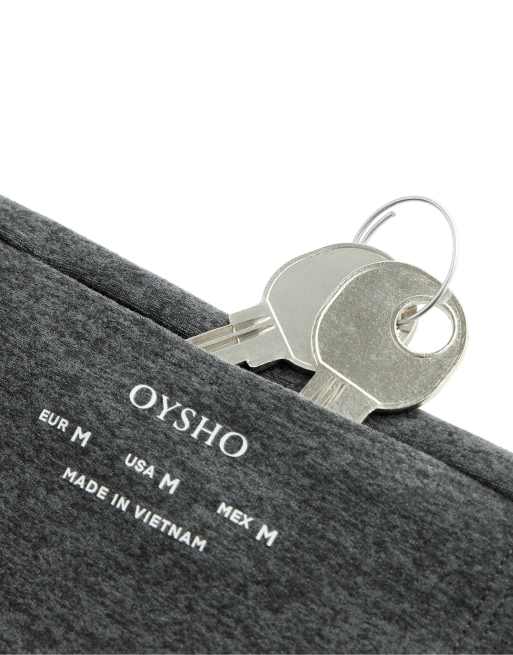 OYSHO Comfortlux shorty taille haute 10 cm gris foncé, 6 de 7
