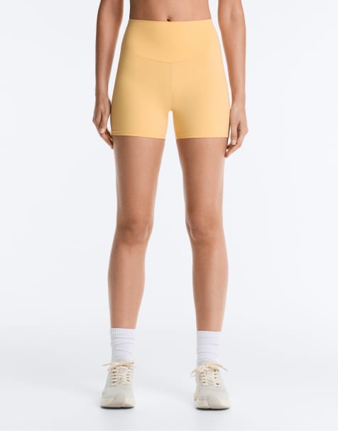 OYSHO - Comfortlux - Shorty taille haute 10 cm - Jaune - view 1