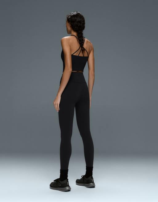 Oysho - Comfortlux - Sort tanktop med stropper og skåle, 4 af 5