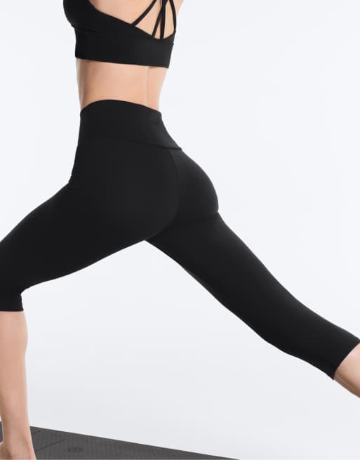 Oysho - Comfortlux - Sorte 40-cm-caprileggings med høj talje, 3 af 4