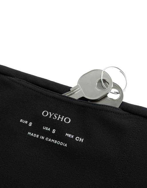 Oysho - Comfortlux - Sorte ankellange leggings med høj talje, 6 af 7