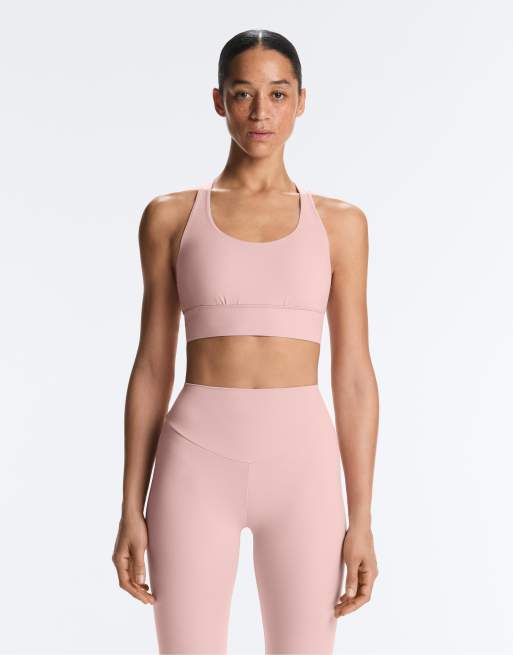 OYSHO – Comfortlux – Sport-BH in Blassrosa mit Körbchen und mittlerer Stützfunktion, 3 von 7
