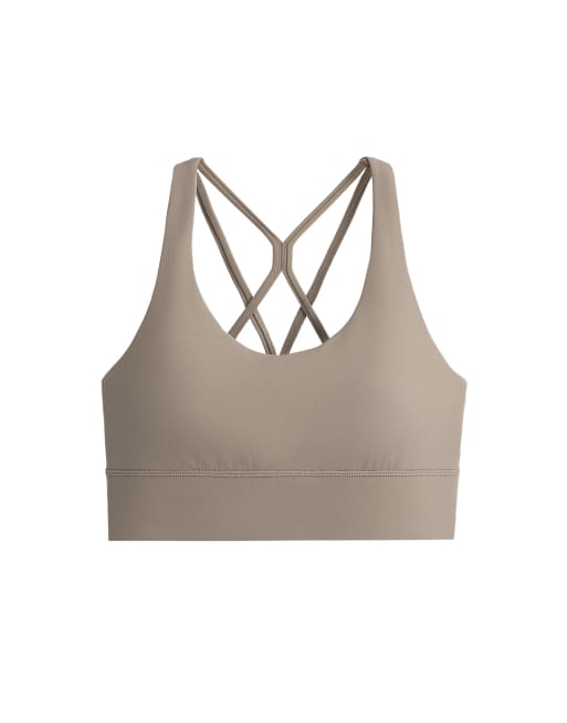OYSHO – Comfortlux – Sport-BH in Braun mit mittlerer Stützfunktion und Körbchen, 6 von 6