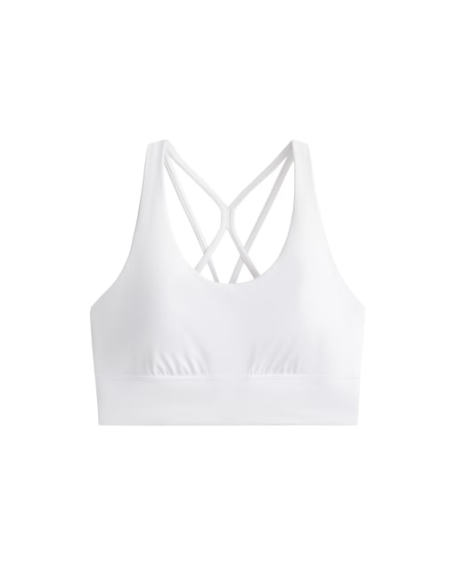 Oysho – Comfortlux – Sport-BH in Wollweiß mit Körbchen und mittlerer Stützfunktion, 6 von 7