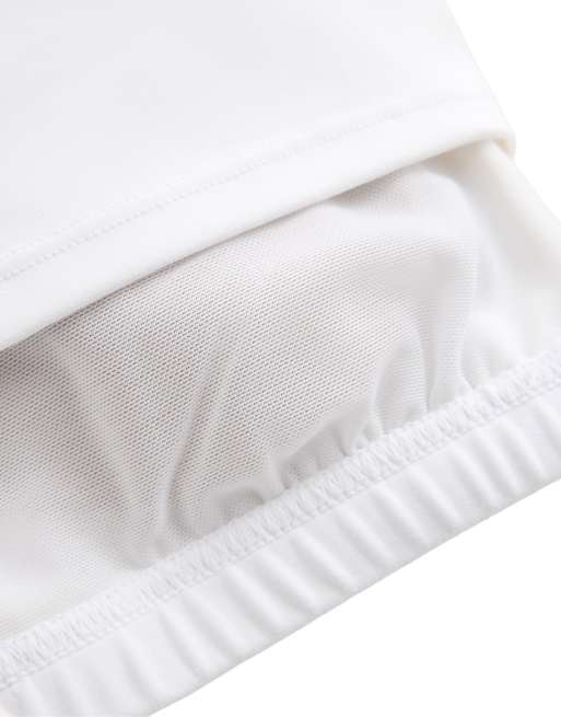 OYSHO Comfortlux strap tank top with cups in off-white, 6 of 7