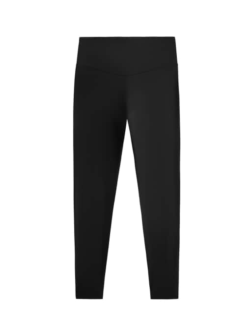 OYSHO comfortlux super-high rise 65cm ankle-length leggings in black, 7 of 7