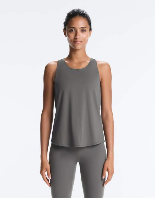 OYSHO - Comfortlux - T-shirt incrociata sul retro verde chiaro, 3 di 4