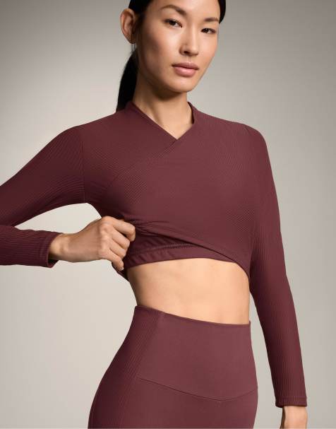 OYSHO - Comfortlux - Top senza maniche incrociato con maniche rosso - view 1