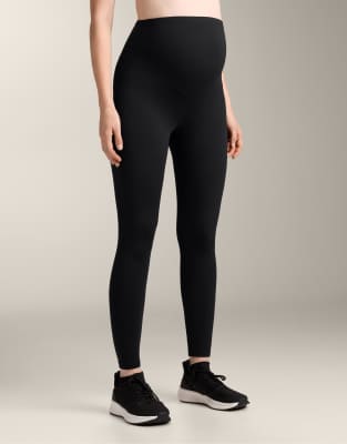 Oysho - Comfortlux - Umstandsleggings in Schwarz, 65 cm