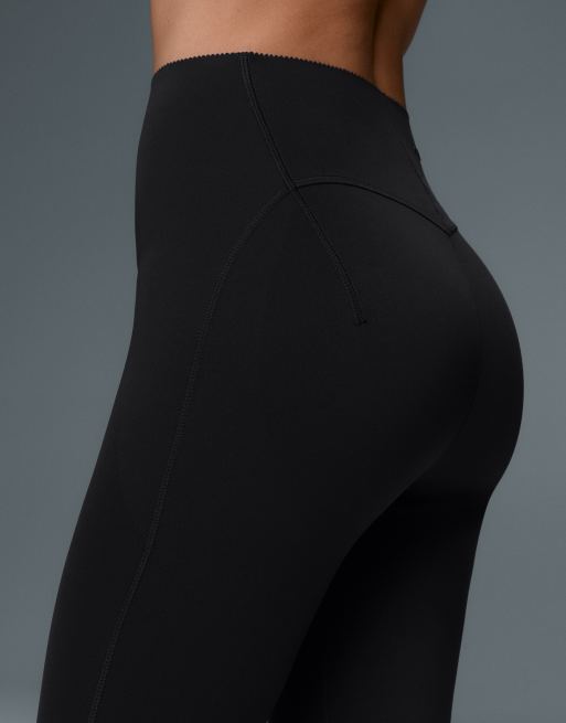 Oysho - Compressive Raise Up - Sorte ankellange leggings med kompression, 3 af 7