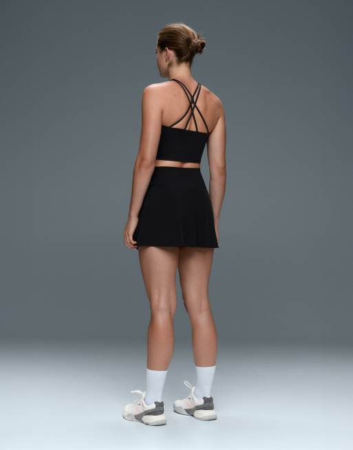 OYSHO Compressive skirt in black, 4 of 7