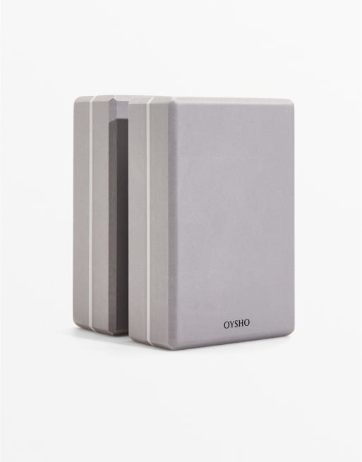 Oysho - Confezione di blocchi da yoga color malva