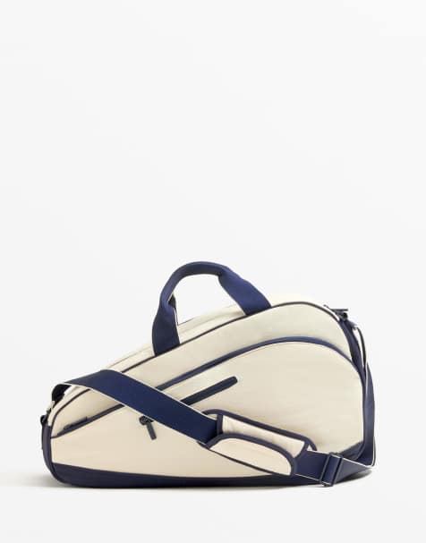 Oysho Contrast padel bag in two-tone - view 1