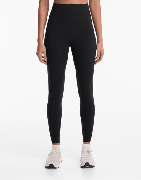 Oysho - Core Control - Legging longueur cheville avec effet de compression - Noir - view 1