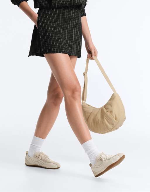 OYSHO - Cremefarvet vatteret crossbody-taske, 2 af 6