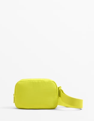Oysho Cross-body belt bag in yellow - view 1