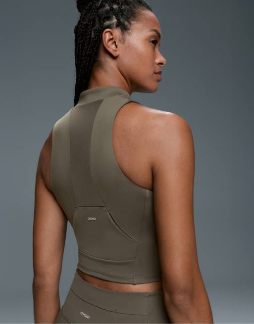 OYSHO débardeur à poche à séchage rapide en gris foncé, 3 de 6