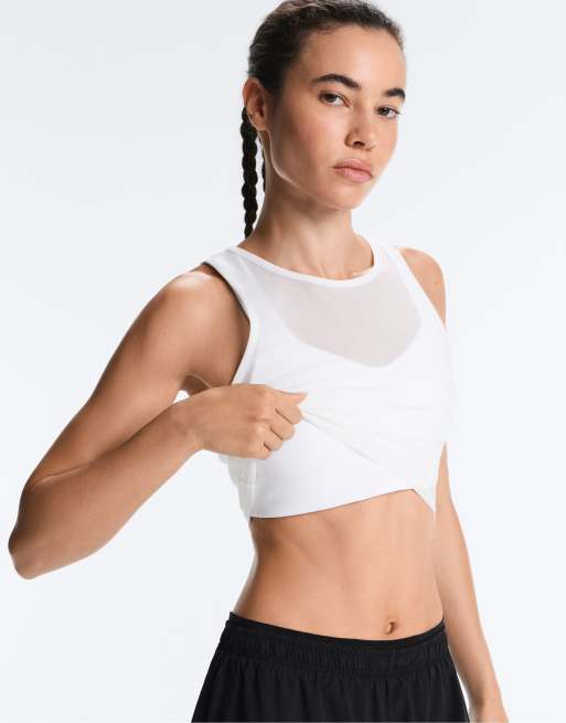 OYSHO - Débardeur transparent effet compressif - Blanc cassé, 3 de 7