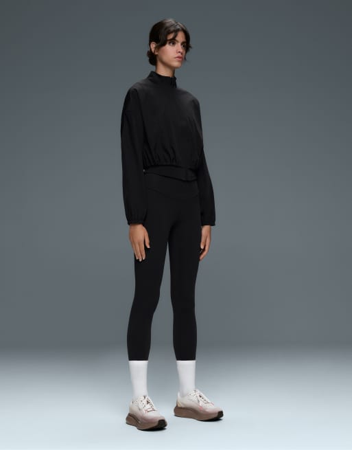 OYSHO Double stretch technical jacket in black, 5 of 6