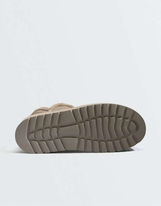 OYSHO Eather platåboots i mink, 7 av 7