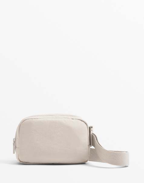 Oysho - Ecrufarvet crossbody-bæltetaske - view 1