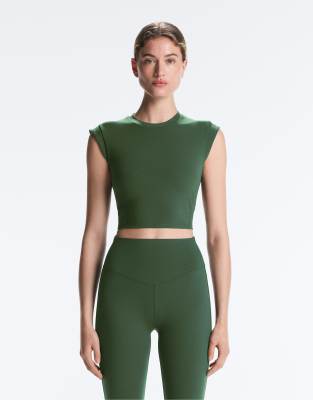 OYSHO - Evermove - Ärmelloses Tanktop in Grün