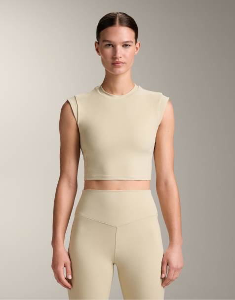 OYSHO – Evermove – Beige, ärmlöst linne - view 1