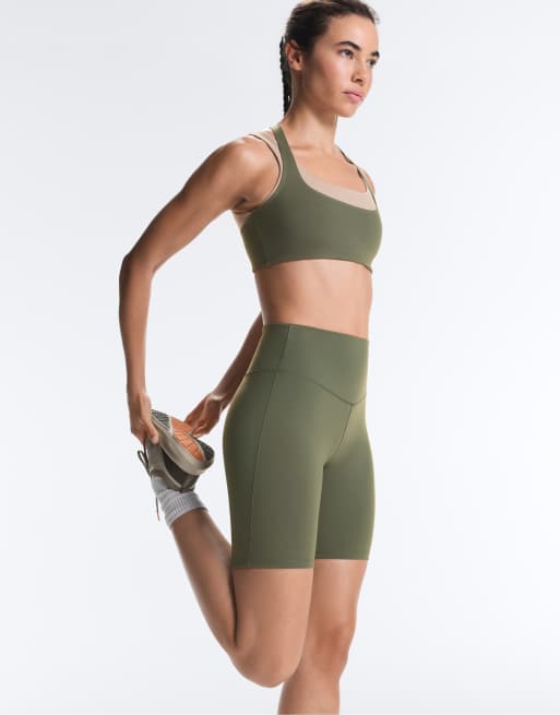 OYSHO - Evermove - Legging court 20 cm - Kaki militaire, 7 de 7