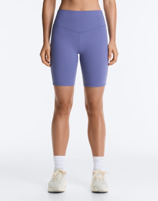 OYSHO - Evermove - Leggings corti da 20 cm color mirtillo