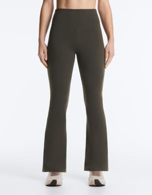 OYSHO - Evermove - Schlaghose in Braun mit hohem Bund-Brown