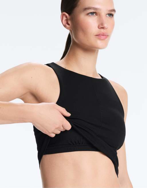 OYSHO - Evermove - Top senza maniche nero con spalline, 2 di 4