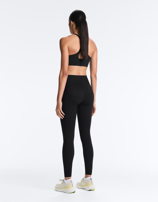 OYSHO Extra-compressive core-control 65cm ankle-length leggings in black, 3 of 4