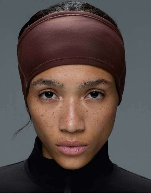 OYSHO Extra warm headband in brown, 3 of 4
