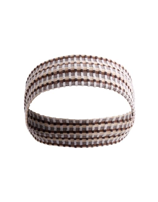 OYSHO - Fascia sportiva strutturata da 6 cm marrone, 3 di 4
