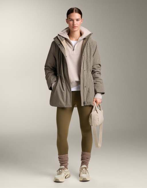 OYSHO - Fellex® Aerogel 10k - Giacca imbottita marrone impermeabile, 3 di 4