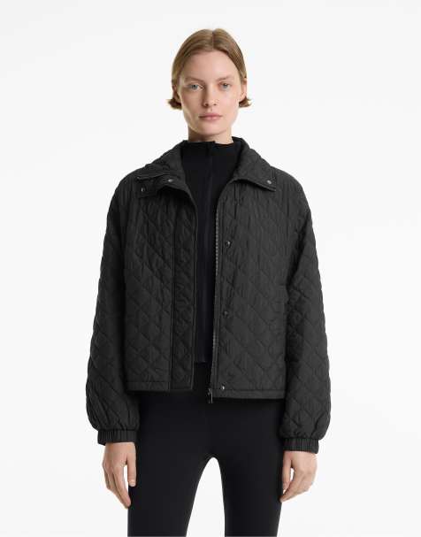 OYSHO Fellex® aerogel padded short jacket in black - view 1
