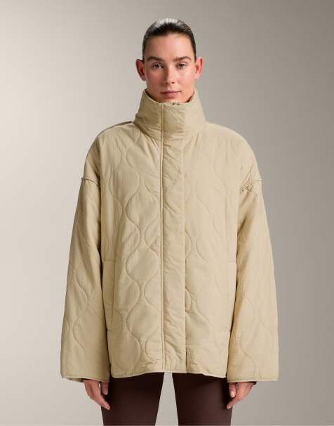 OYSHO - Fellex® Aerogel - Vandafvisende og polstret beige jakke - view 1