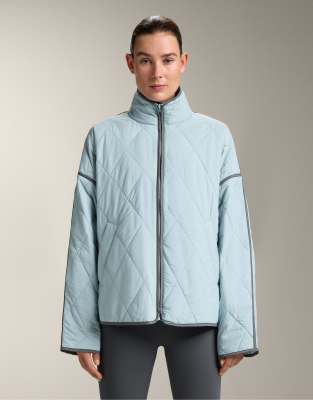 Oysho - Fellex® Aerogel - Veste matelassée déperlante - Bleu cendré